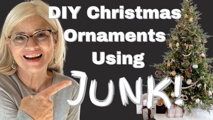 10 Diy Christmas Ornaments Using Trash And Junk From Around The House