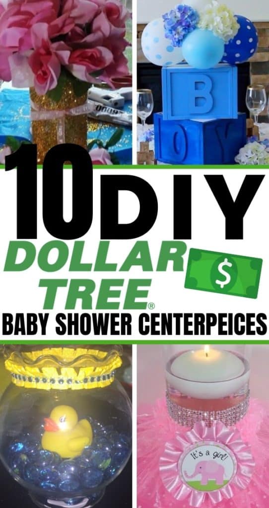 10 Easy Diy Dollar Tree Baby Shower Centerpiece Ideas Habitat For Mom