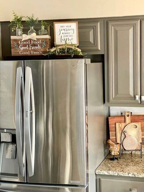 10 Top Of The Fridge Decor Ideas That Look Amazing