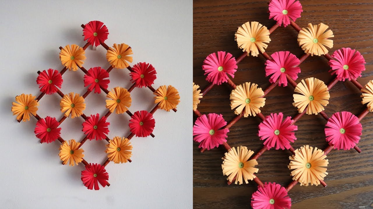 10 Wall Flower Decoration Ideas Homedecorish