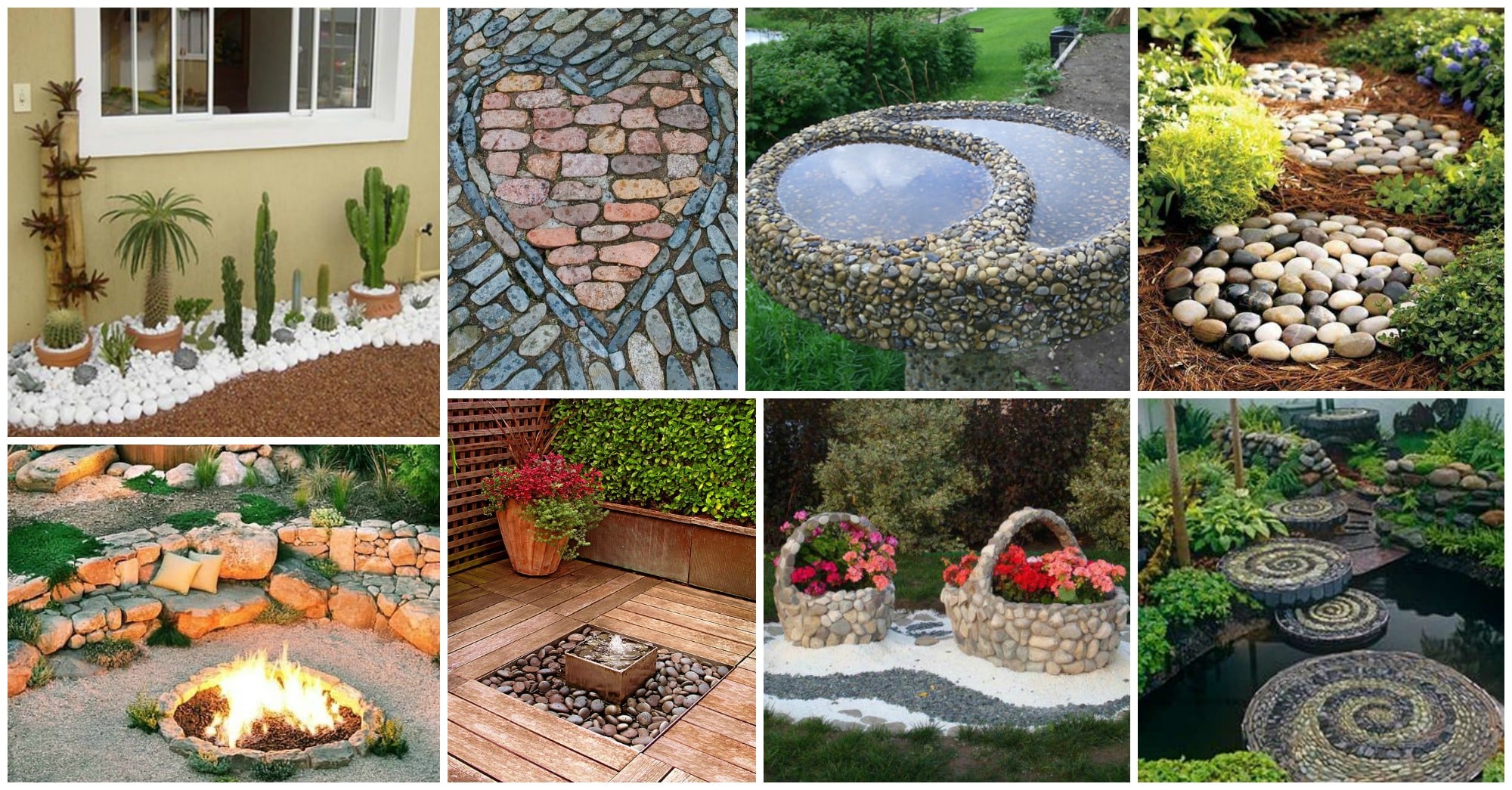 13 Impressive Stone Decor For Your Garden