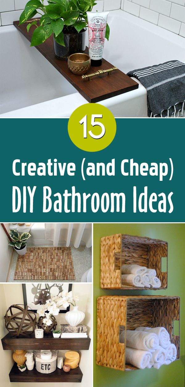 15 Easy Cheap Bathroom Decor Ideas