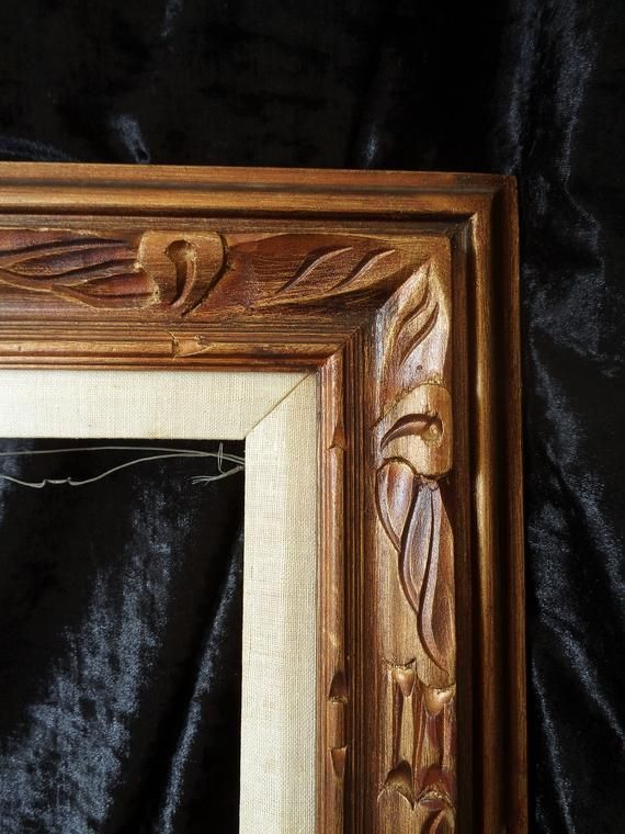 15 Gorgeous Antique Carved Wood Picture Frame Ornate Photos Wood