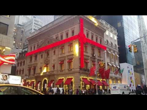 15 Must See Christmas Decorations In New York City 2017 Youtube City 2017 Holiday Tours