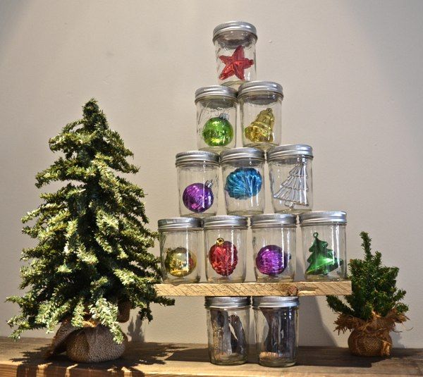 15 Ways To Display Christmas Ornaments Beyond The Tree