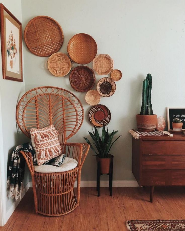 17 Boho Interiors That Are Totally Rocking The Rattan Trend Livabl