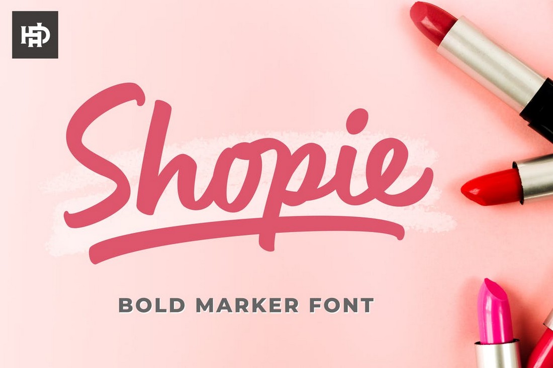 20 Best Marker Fonts For Creative Typography 2022