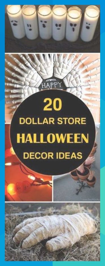 20 Dollar Store Halloween Decor Ideas