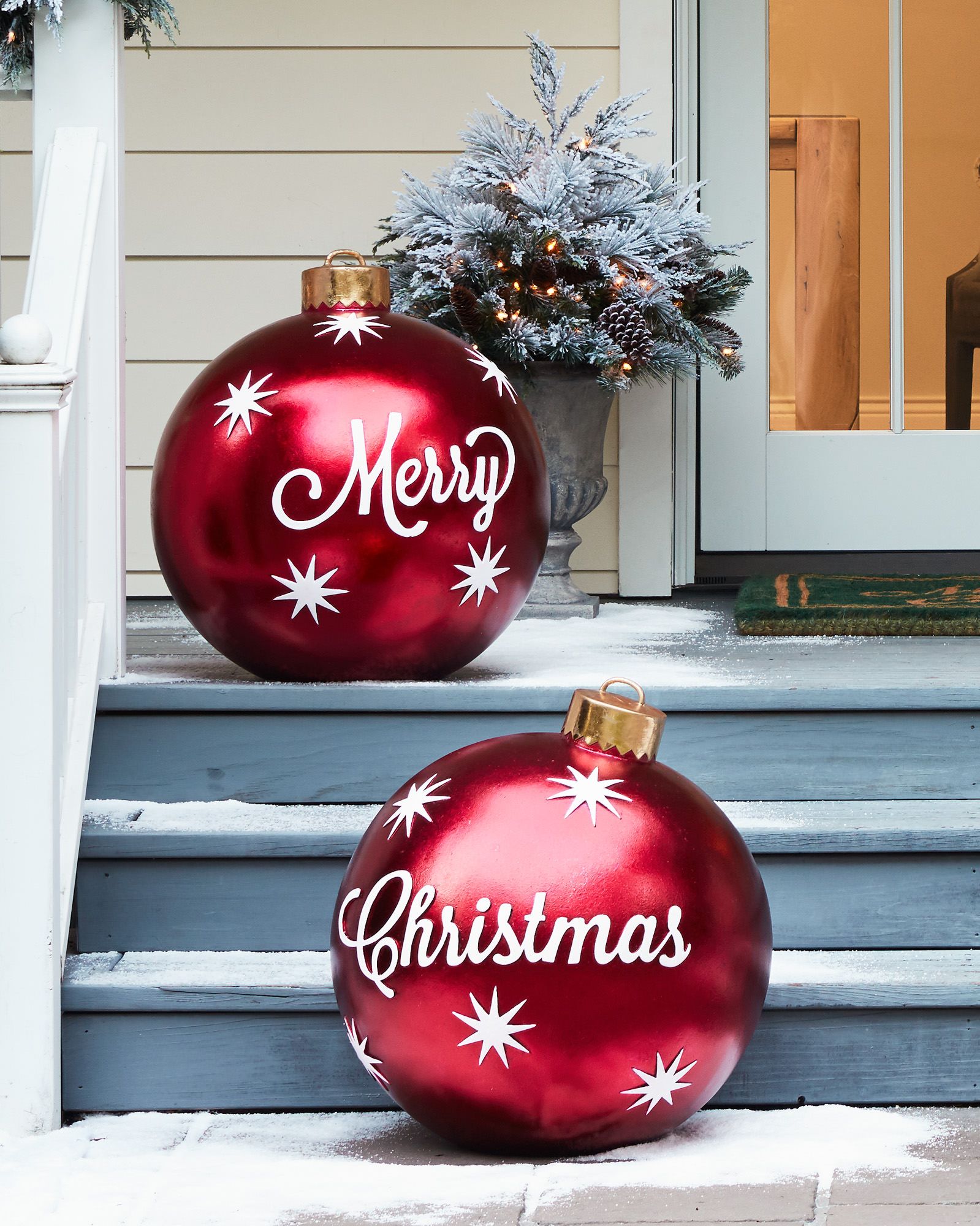 20 Gorgeous Diy Christmas Decorations For Outside Ideas Sweetyhomee