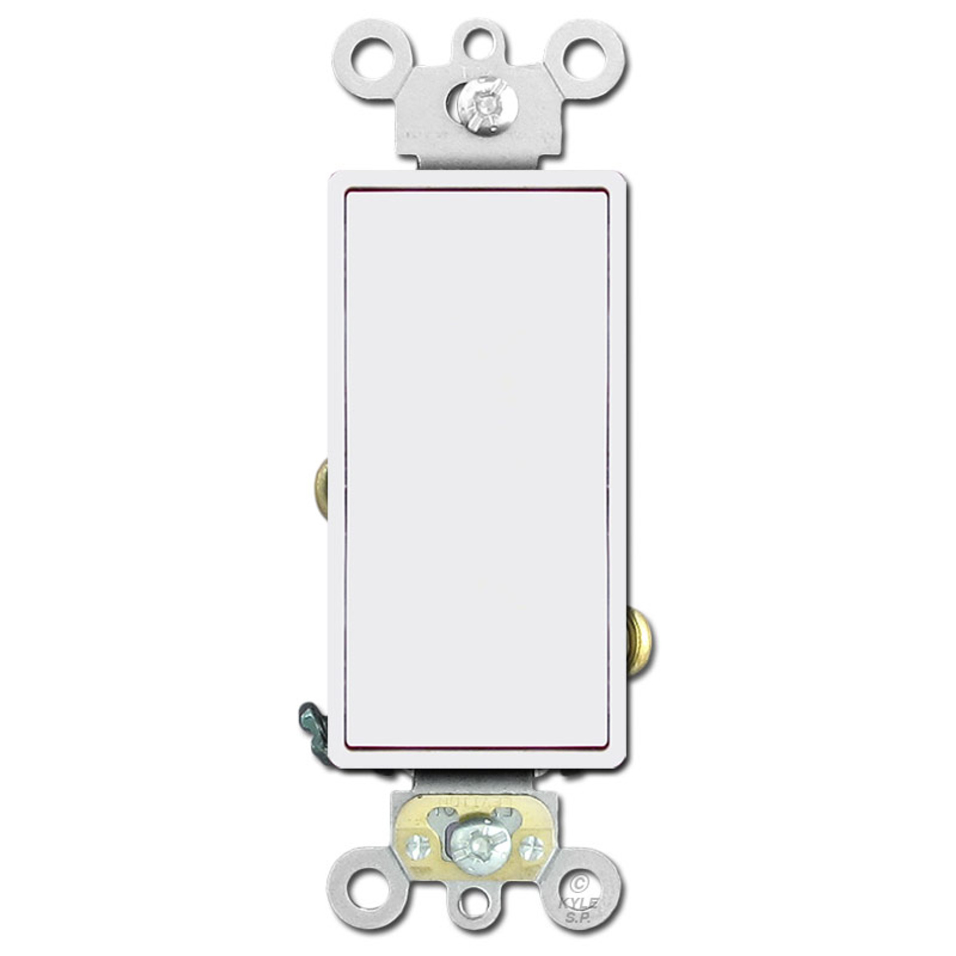 20A Illuminated Decora Rocker Light Switches Leviton 5631