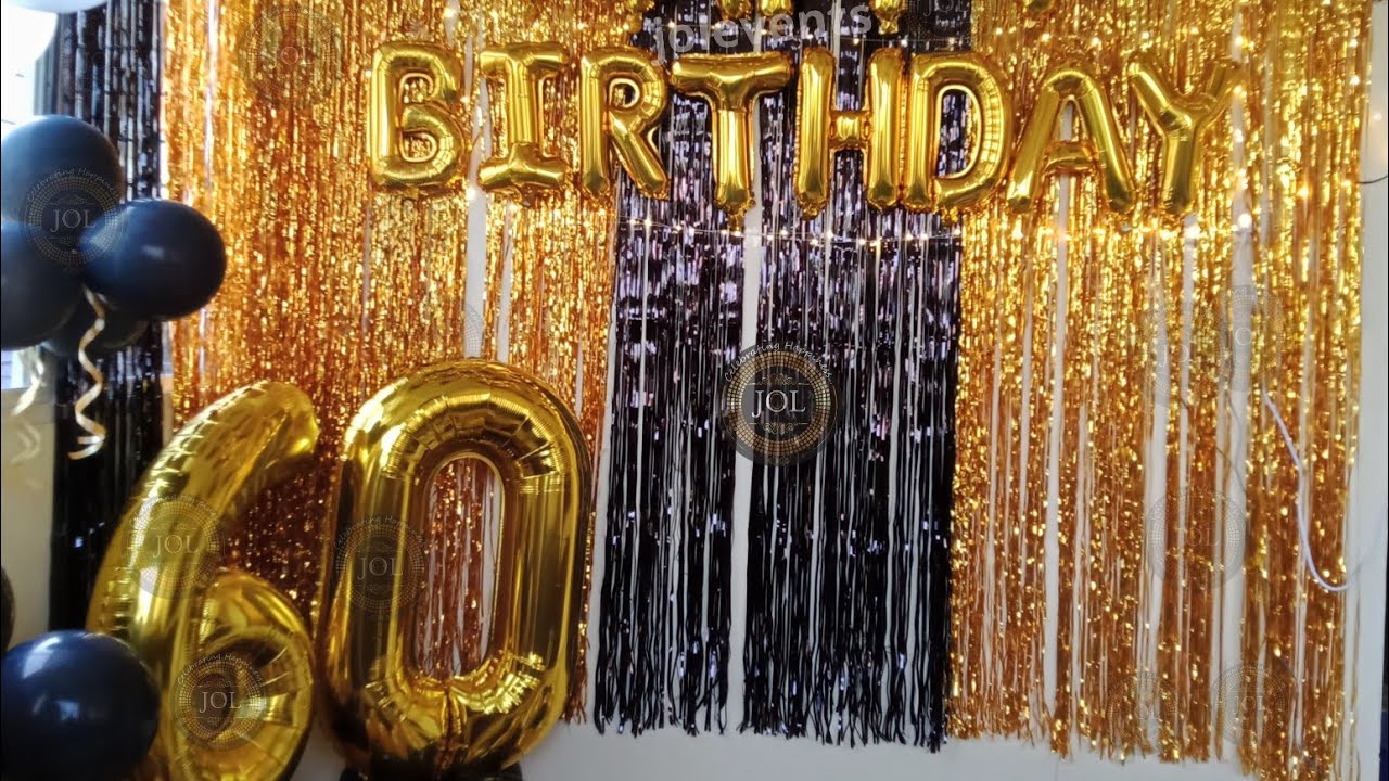 21 Best 60Th Birthday Party Decoration Ideas Home Family Style And