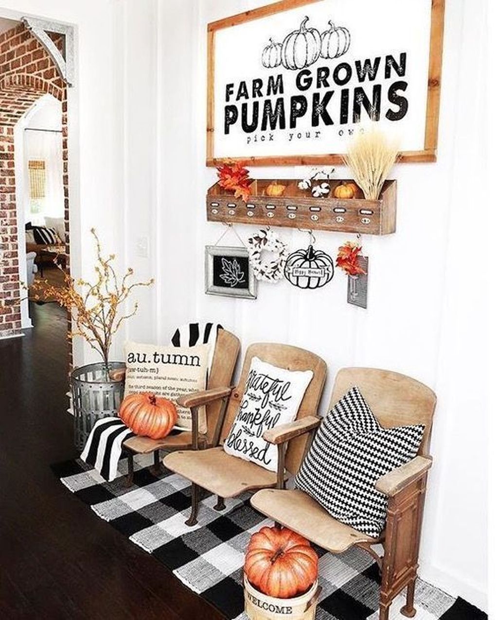 23 Fall Entryway Decor Ideas To Welcome Autumn Trendradars