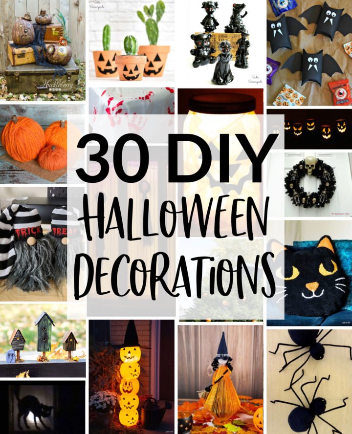 30 Diy Halloween Decorations