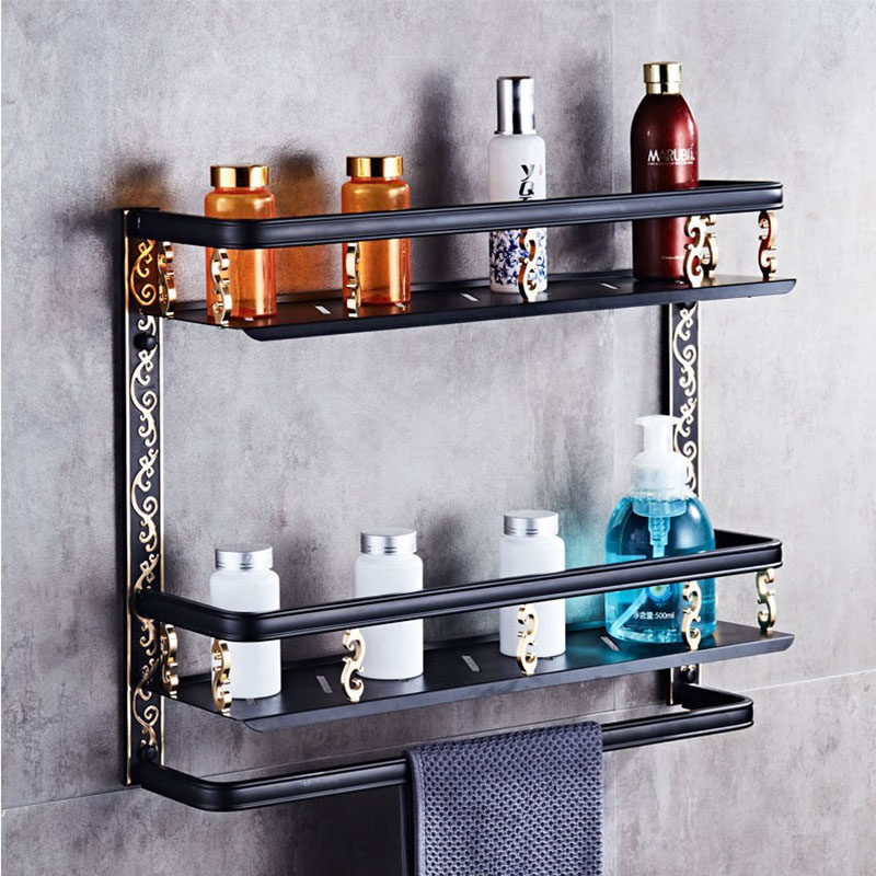 30 Luxurious Decorative Bathroom Shelves Home Decoration And