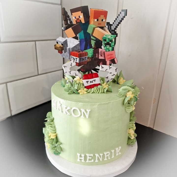 30 Minecraft Cake Ideas A Pretty Celebration