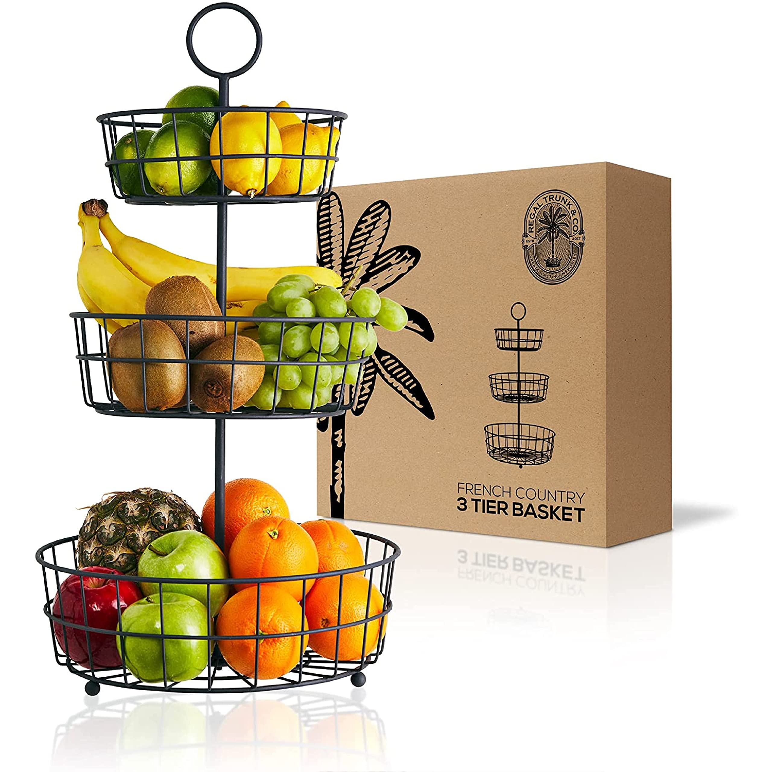 30 Three Tier Wire Basket Ideas Wire Basket Ideas Hanging Fruit