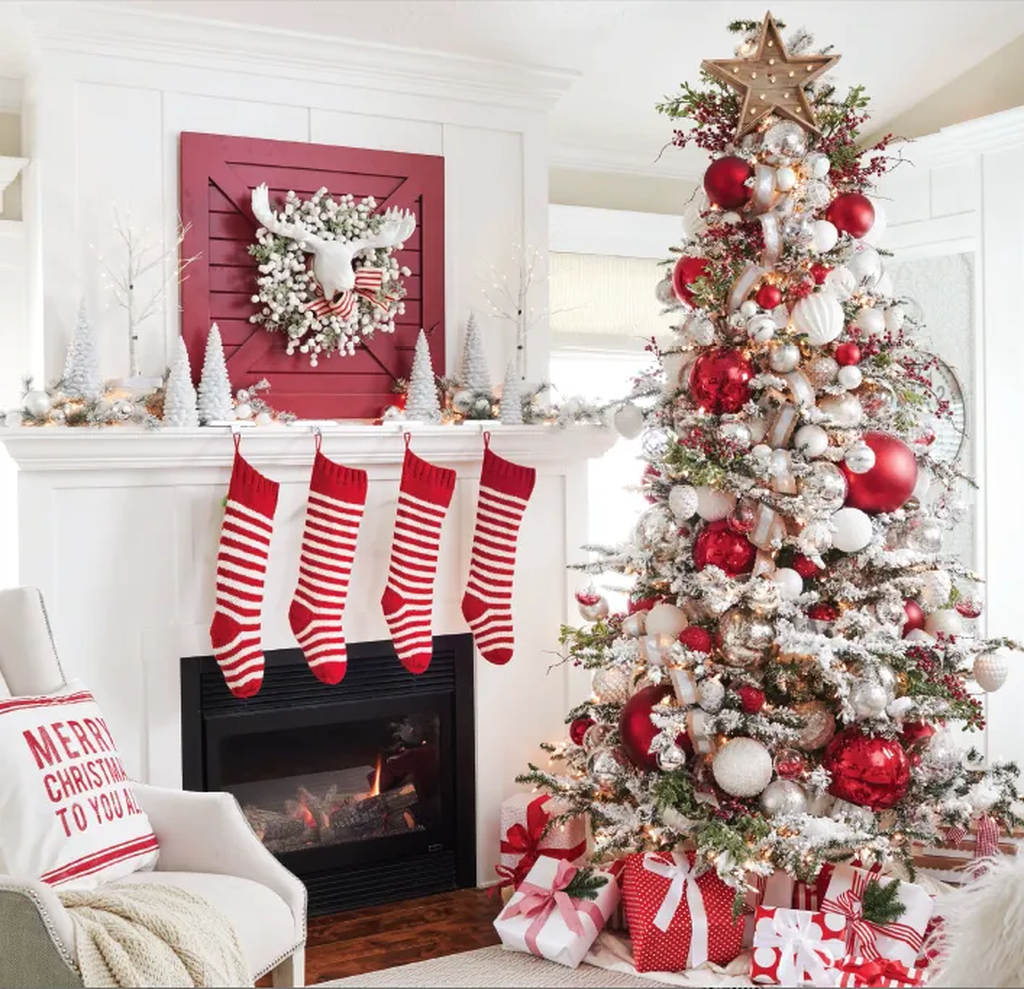 34 Beautiful Christmas Tree Decorations Ideas Magzhouse