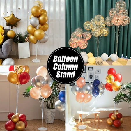 4 Types Balloons Stand Holder Column Kids Birthday Party Wedding