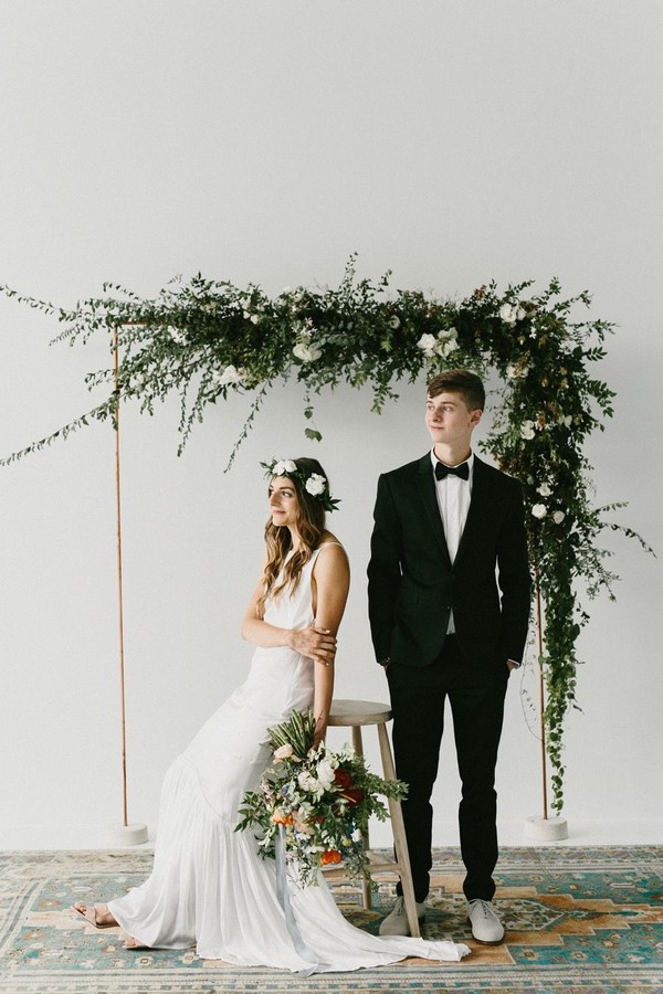 40 Modern Minimalist Green Wedding Ideas For Chic Bride