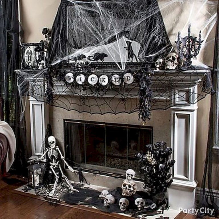 40 Stunning Halloween Indoor Decoration Ideas Halloween Tree