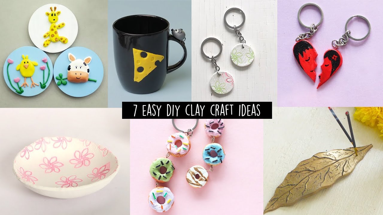 41 Easy Wonderful Clay Crafts For Kids Kids Activities Blog