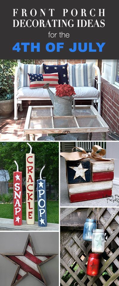 4Th Of July Front Porch Decorating Ideas Ohmeohmy Blog Fourth Of