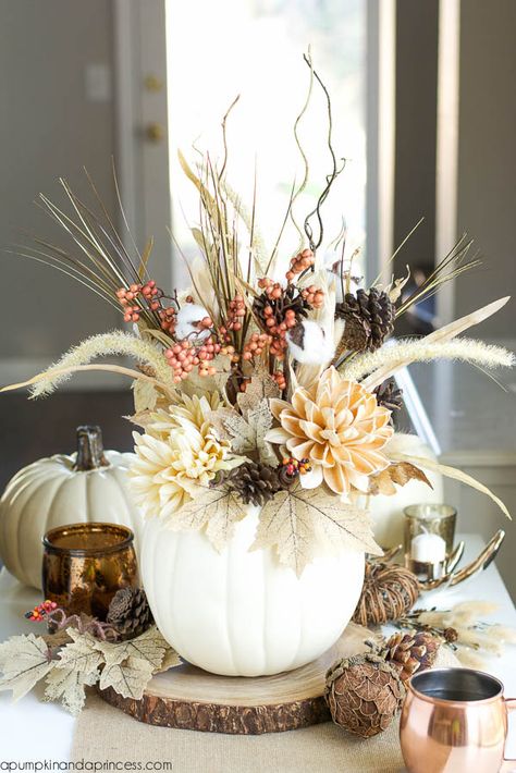 5 Ways To Decorate With Pumpkins Beneath My Heart