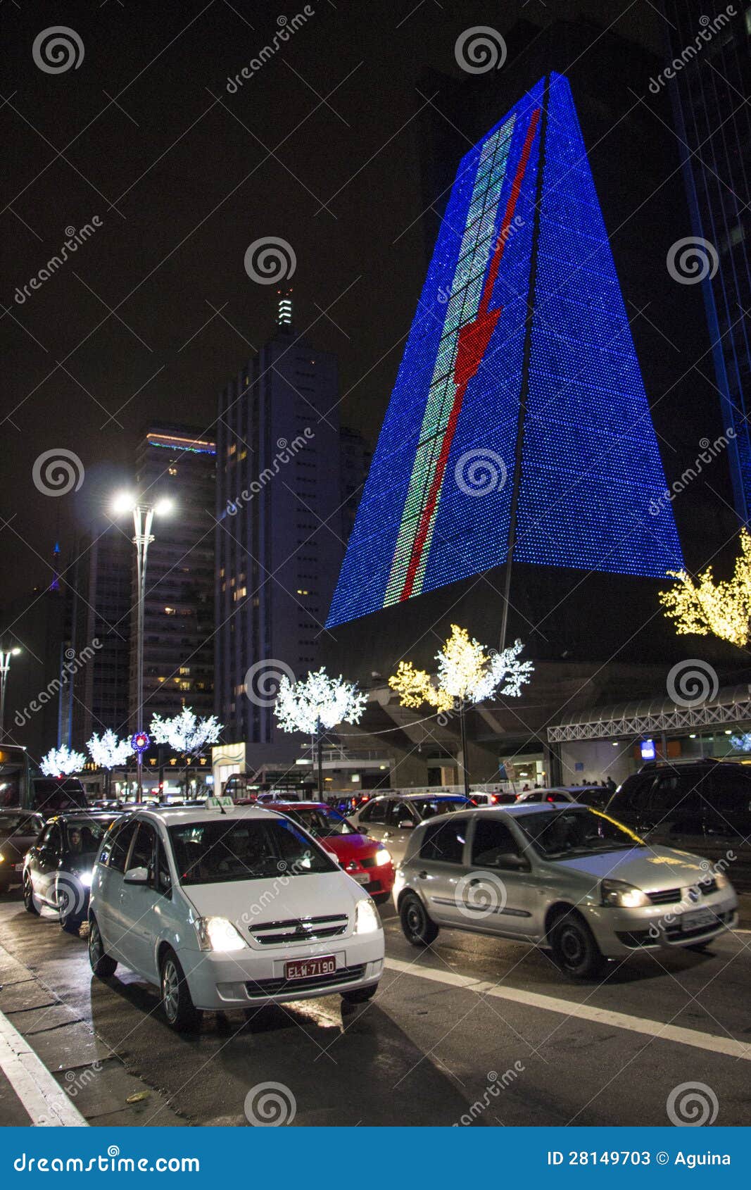 6Th Avenue Christmas Decorations Stock Image Image Of School