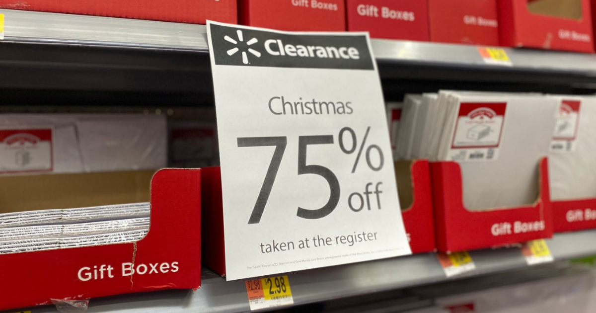 75% Off Christmas & Holiday Clearance At Walmart | Gift Wrap, Tissue & More