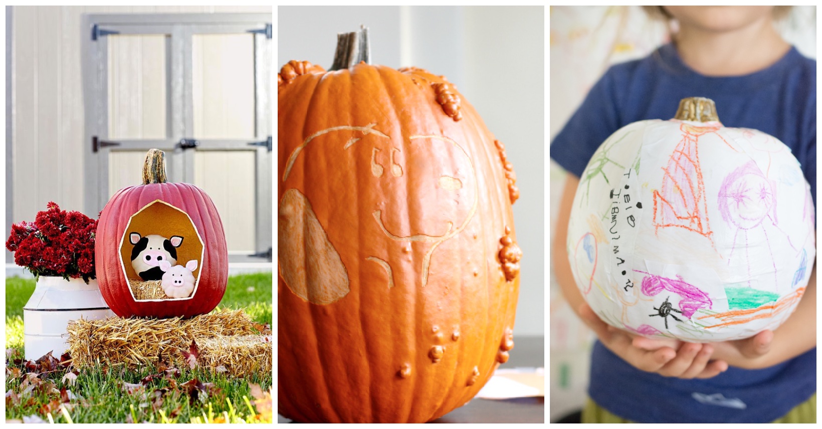 9 Creative Ways To Decorate Pumpkins With Kids Make And Takes