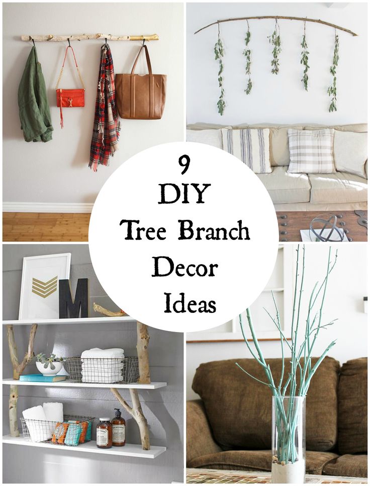 9 Now Ideas Diy Tree Branch Home Decor Make And Takes