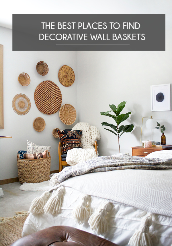 A Round Up Of The Best Places To Find Decorative Wall Baskets To Give