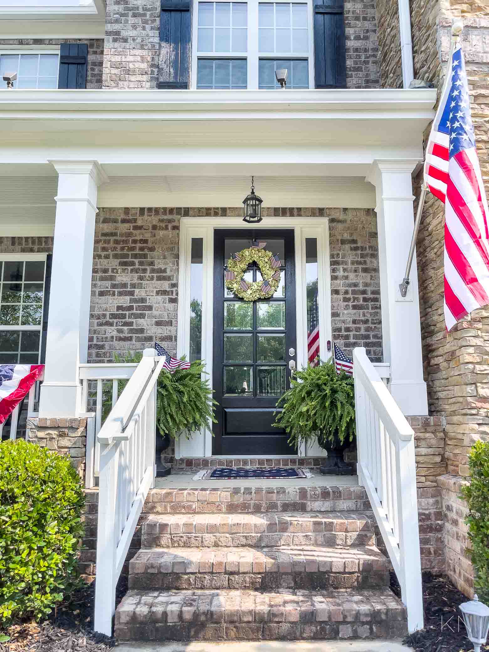 Add Some Red White And Blue 4Th Of July Outdoor Decorations To Your