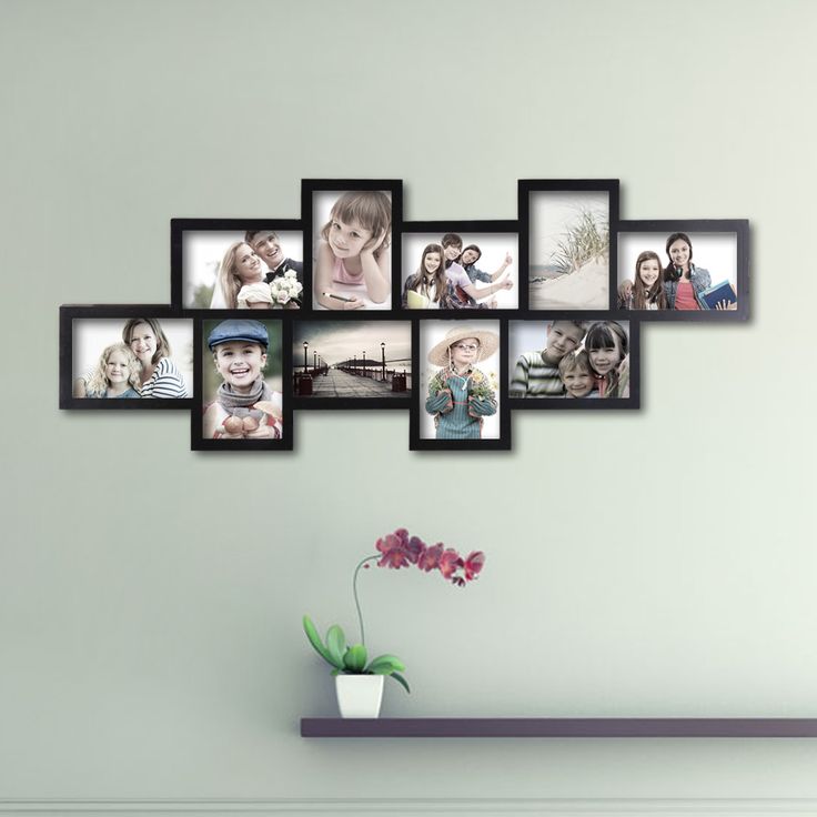 Adecotrading 5 Opening Decorative Wall Hanging Picture Frame Collage