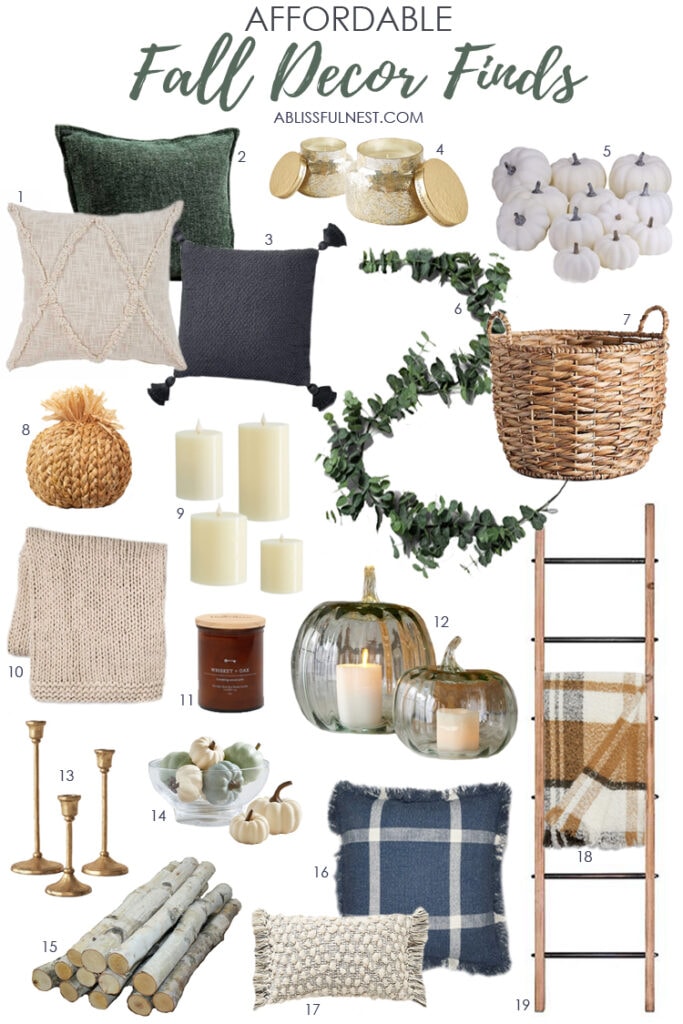 Affordable Fall Decor Finds Under 100 Tips To Decorate With Them