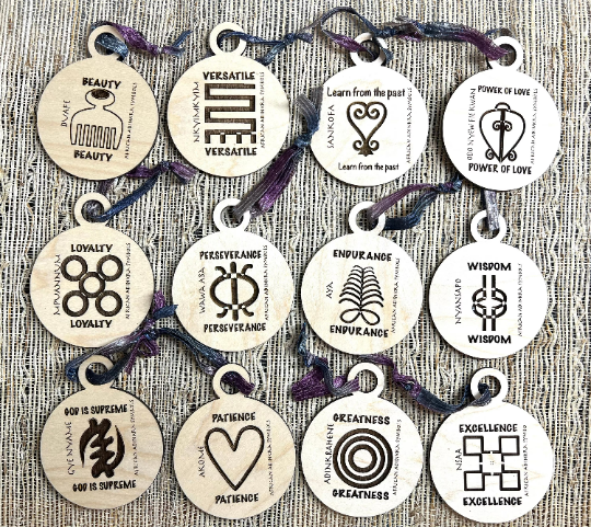 African Adinkra Symbols Ornaments Svg Neferene Com