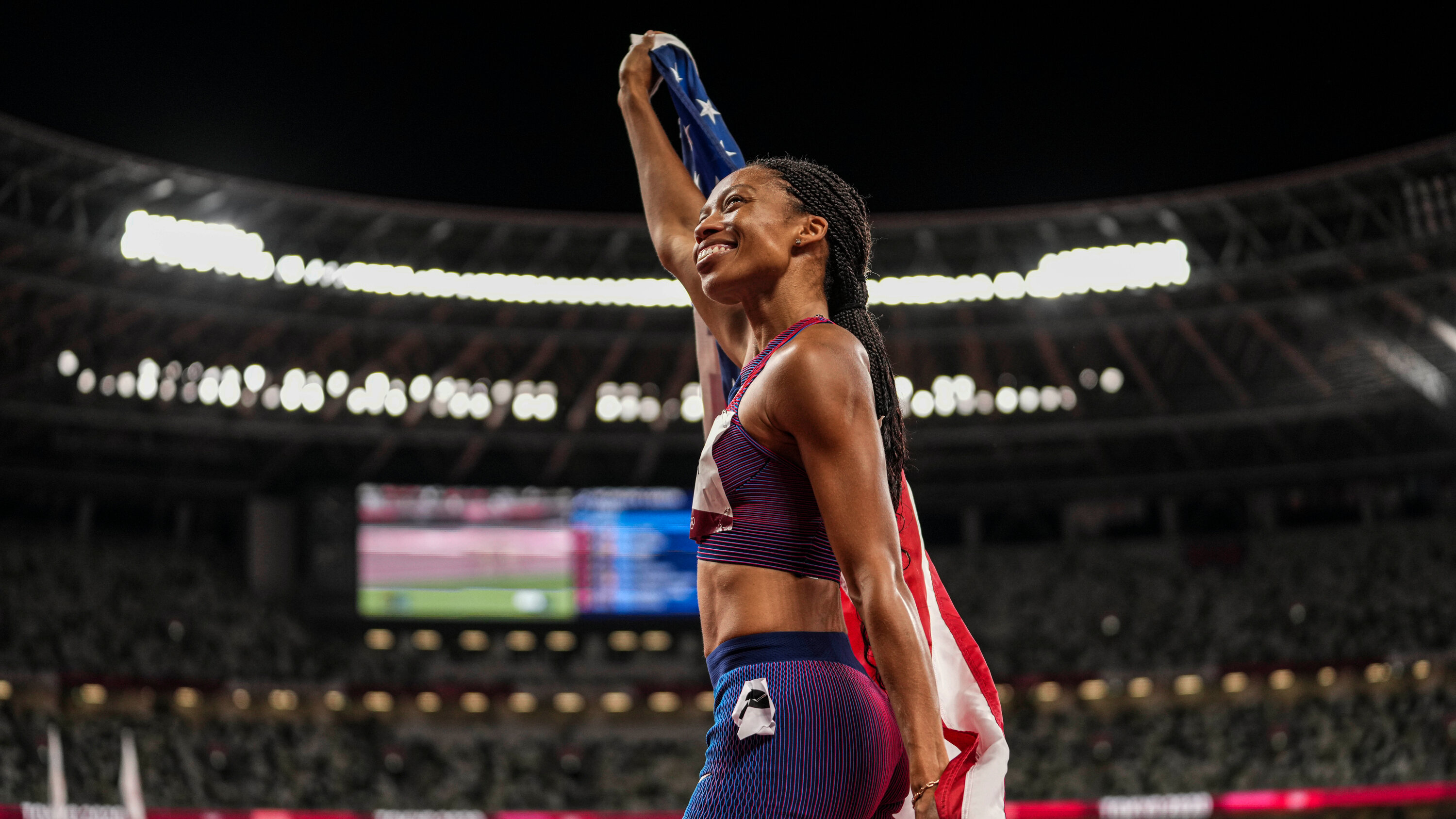 Allyson Felix Won Bronze In The 400 Meter Her Tenth Olympic Medal