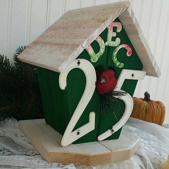 Altered Christmas Bird House Christmas Bird Doll House Crafts