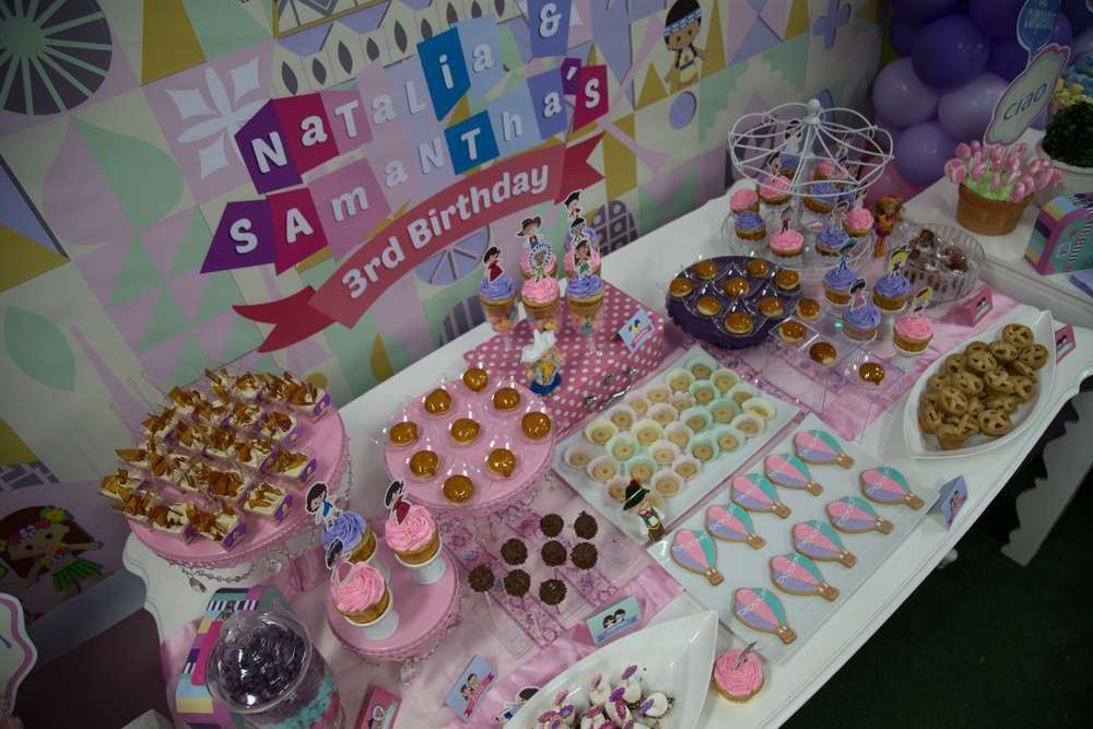 Amazing It S A Small World Birthday Party See More Party Ideas At