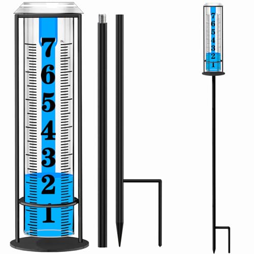 Amazon Com Vzikrk Rain Gauge Freeze Proof Outdoor Rain Gauges For Yard With Stake