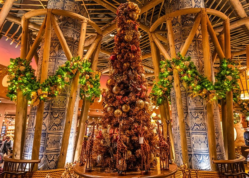 Animal Kingdom Lodge At Christmas Disney Tourist Blog