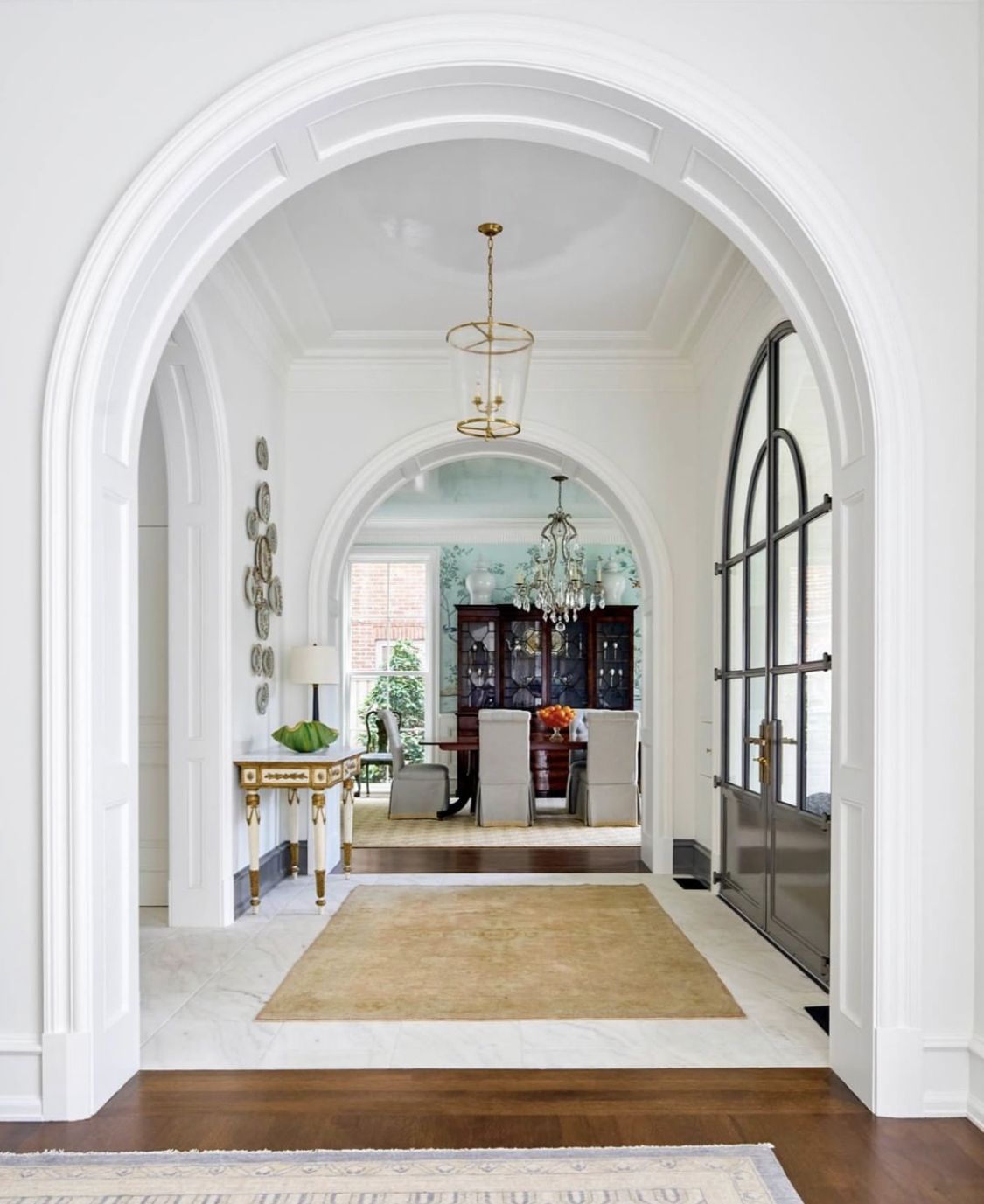 Arched Entry In 2020 Arched Doors Moldings And Trim House Trim