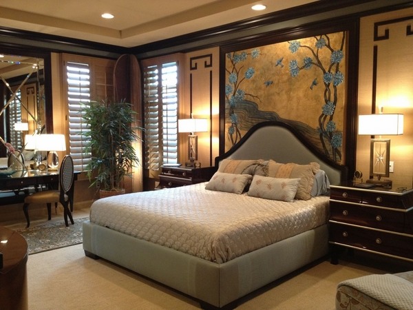 Asian Inspired Bedrooms Design Ideas Pictures