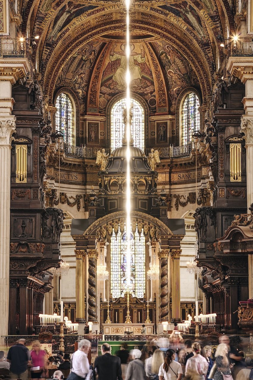 At St Paul S Cathedral Sound Becomes Light For Ldf 2023 Wallpaper