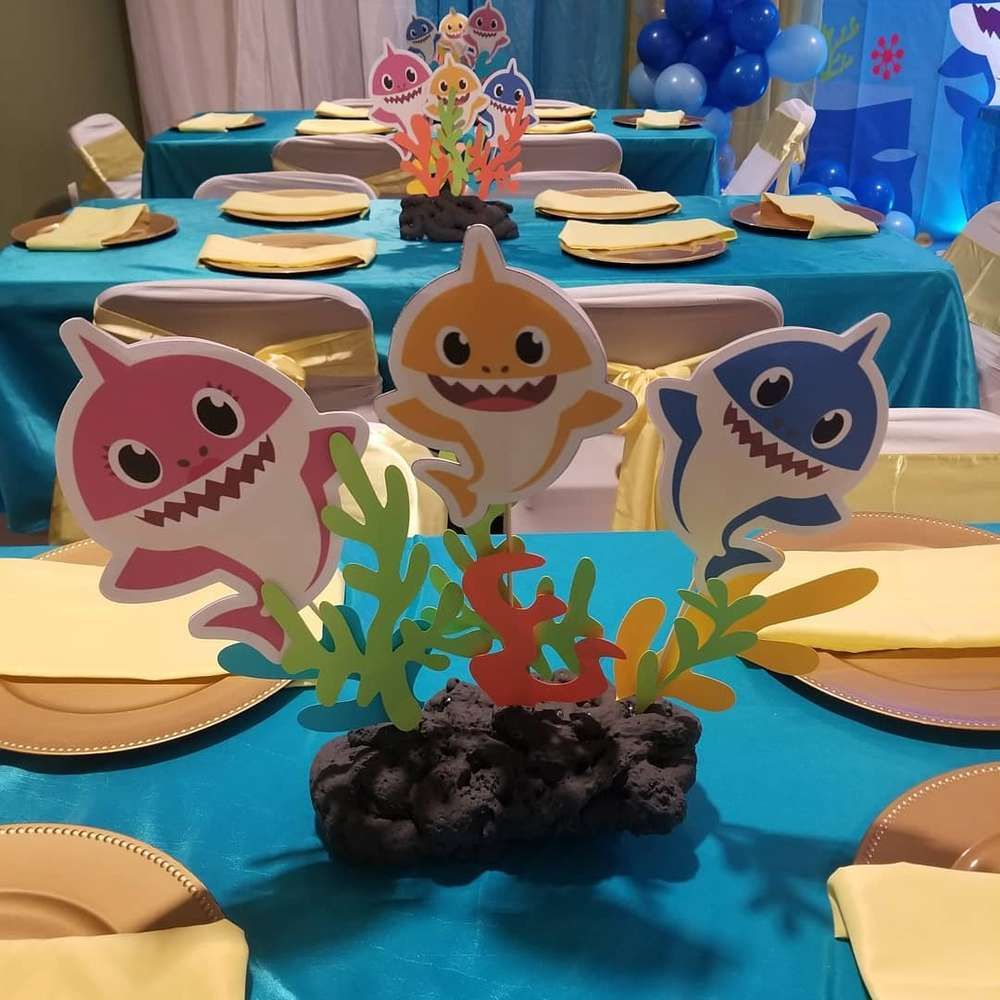 Baby Shark Birthday Decor Ideas