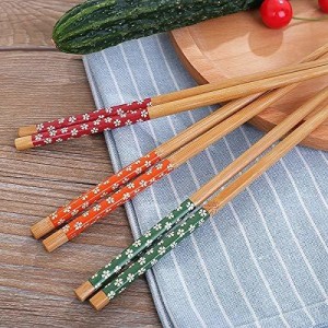 Bakefy Eating Bamboo Wooden Chinese Japanese Chopstick Price In India