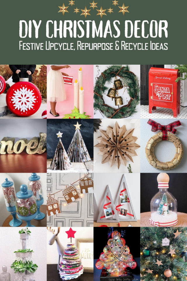 Beautiful Upcycled Christmas Decorations Diy Ideas For The Eco Conscious