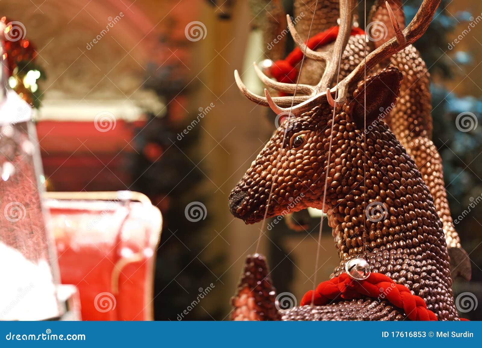 Bellagio Hotel Christmas Decoration Editorial Stock Photo Image Of