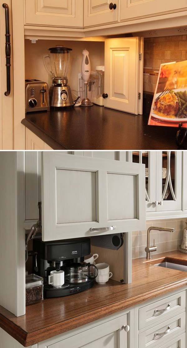 Best 21 Awesome Ideas To Clutter Free Kitchen Countertops Clutter