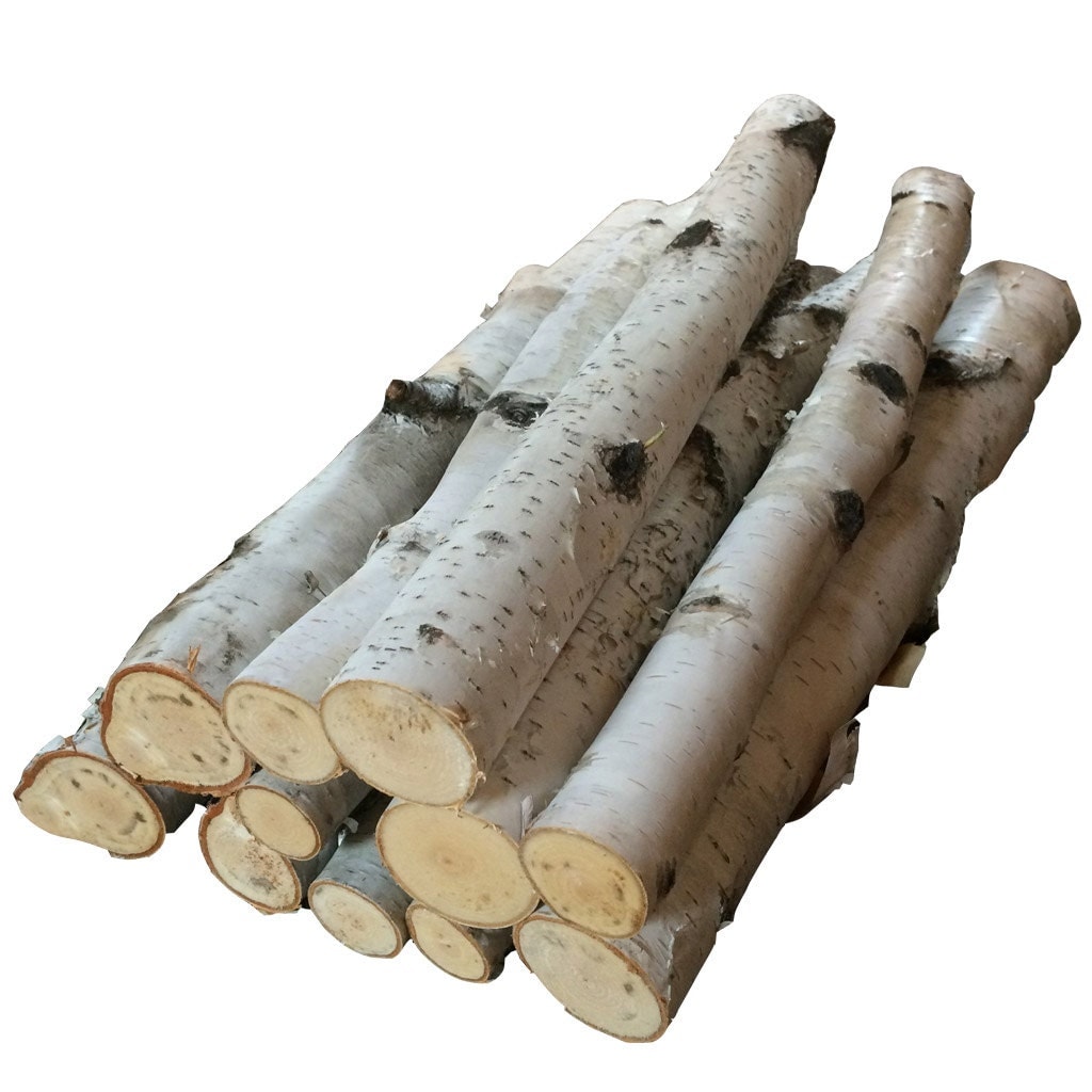 Birch Bundle Of Logs 10 Free Shipping Etsy Birch Logs Farmhouse